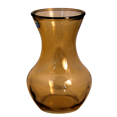 Ваза NiNaGlass _92-025 Ваза Ганна проз.крш.коньяк