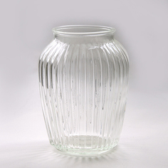 Ваза NiNaGlass 92-021 Ваза Луана проз. h195 (И)