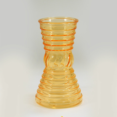 Ваза NiNaGlass 92-004 Ваза Грейси проз.крш.орж. h190 (И)