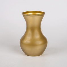 Ваза NiNaGlass 92-025 Ваза Ганна проз.крш.зол.металлик. h180 (И)