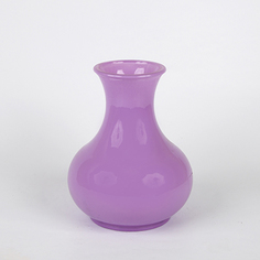 Ваза NiNaGlass 92-008-1 Ваза проз.крш.сир.опак.h195 (И)