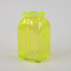 Ваза NiNaGlass 92-023 Ваза Ханна проз.крш.жел.h185 (И)