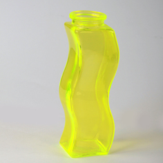 Ваза NiNaGlass _92-453 ВазаВолнапроз.крш.жел.