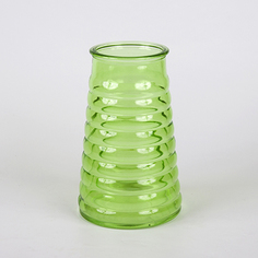 Ваза NiNaGlass 92-005 Ваза Лайт проз.крш.зел. h195 (И)