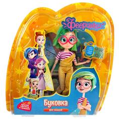 Кукла 29 см ФЕЕРИНКИ Буковка, руки и ноги сгиб, крылья свет в тем, блистер КАРАПУЗ