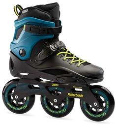 Роликовые Коньки Rollerblade 2021 Rb 110 3Wd Black/Petrol Blue (См:28)