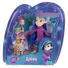 Кукла 31см ФЕЕРИНКИ Дрема, руки и ноги сгиб, крылья свет в тем, блистер КАРАПУЗ