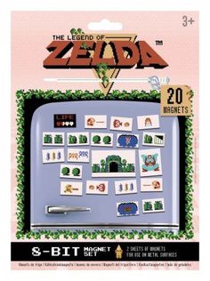 Набор магнитов Pyramid The Legend of Zelda - Retro (20 шт) (MS65082)