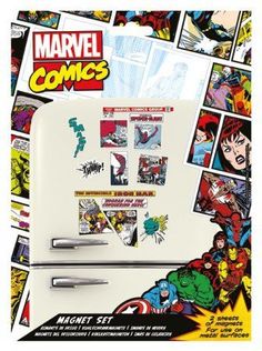 Набор магнитов Pyramid Marvel Comics - Comic (23 шт) (MS65080)