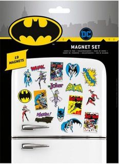Набор магнитов Pyramid DC Comics - Batman Retro (19 шт) (MS65110)