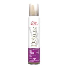 Мусс для волос Wella Deluxe Heat Styling суперсильная фиксация 200 мл