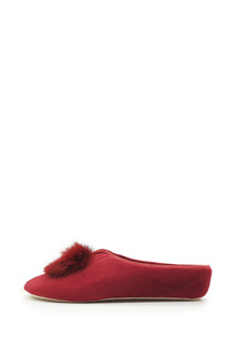 Домашние тапочки женские Smile of Milady SM 277-101 красные 37 RU