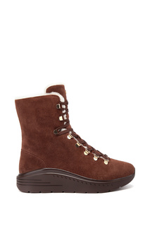 Ботинки женские Stuart Weitzman 1439911/OCEANE коричневые 36 RU