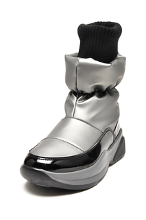 Дутики женские Jog Dog 1609 серебристые 37 RU