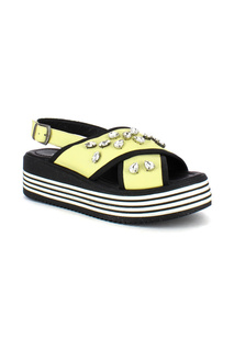 Босоножки женские Just Couture 74973 желтые 38 RU