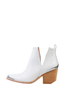 Ботильоны женские JEFFREY CAMPBELL CROMWELL белые 37 RU