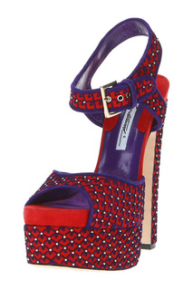 Босоножки женские Brian Atwood KARIN красные 39 RU