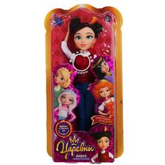 Кукла озвученная Царевны Даша 29 см 15 фраз и песен, руки, ноги сгиб, блистер КАРАПУЗ