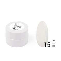 Гель-желе PASHE, №15, молочно-белый, 10 мл