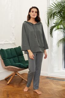 Толстовка женская Laete 30381-2 зеленая 2XL