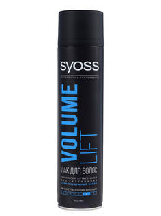 Лак для волос SYOSS Volume Lift Объем, экстрасильная фиксация