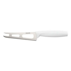Нож Fiskars 1015987 стальной для сыра прямая заточка белый