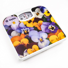 Весы напольные DELTA D-9405 Анютины глазки