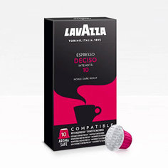 Кофе в капсулах LAVAZZA "Deciso" для кофемашин Nespresso, 10 шт*5,5г, ш/к 81017+