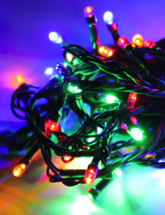 Новогодняя электрическая гирлянда Космос GIR140LED 684527 15,4 м разноцветный Kosmos