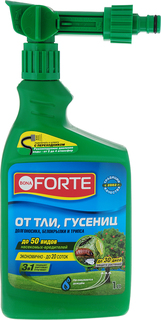 Эжектор концентрат от тли, гусениц и др. насекомых 1 л Bona Forte Garden