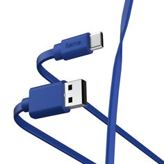 Кабель HAMA USB Type-C, USB A(m), 1м, синий [00187229]