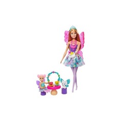 Кукла Mattel Barbie Заботливая принцесса GJK49/GJK50 брюнетка