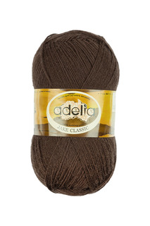 Пряжа Adelia Jake classic, 75% шерсть, 25% нейлон, 5*100 г, 410 м+-15