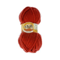 Пряжа Adelia Rada, 100% акрил, 10*100 г, 80 м+-4 м, №085, красно-коричневый