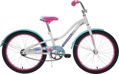 Велосипед Stern Fantasy 20 городской (подростк.) кол.:20" белый/голубой 11.3кг