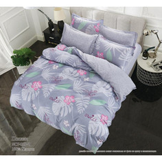 Пододеяльник евро макси 220х240 см поплин Тропикана Ивановотекстиль