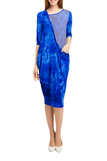 Платье женское Giulia Rossi 12-612-1 синее 48