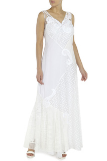 Платье женское Maria Grazia Severi 4442435 белое 48