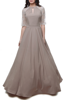 Платье женское Grey Cat GPL00165V(MARINA) серое 44