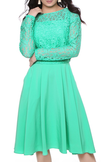 Платье женское Grey Cat GPL00179V(GREIYS) зеленое 42