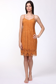 Платье женское Cotton Club Mare 8PG коричневое 44-46