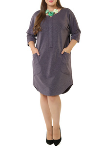 Платье женское MONTEBELLUNA AW-DR-17027 фиолетовое 50
