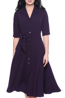 Платье женское Grey Cat GPL00191V(RIZA) фиолетовое 44