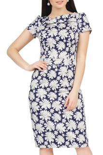 Платье женское Grey Cat GPL00201L(ALBINA) синее 44