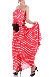 Платье женское Olivegrey PL000014L(ALIZE) красное 46