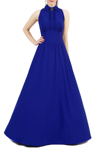 Платье женское Grey Cat GPL00218L(DINIA) синее 42