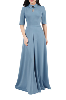 Платье женское Grey Cat GPL00223V(PARRITTY) голубое 42