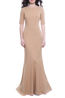 Платье женское Grey Cat GPL00093V(PETUNIA) бежевое 44