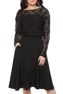 Платье женское Grey Cat GPL00179V(GREIYS) черное 44