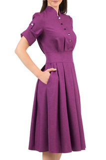 Платье женское Grey Cat GPL00209L(MARIATTA) фиолетовое 52